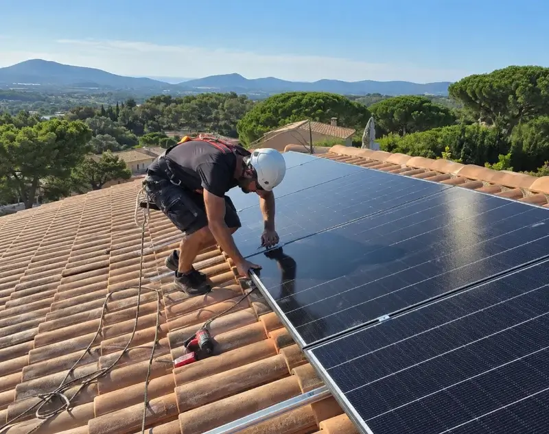Installateur panneaux solaires La Baume — pose photovoltaïque sur toiture